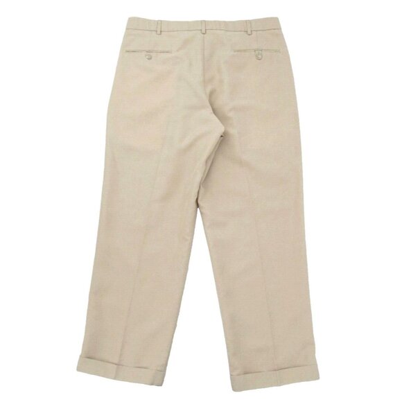 Dockers Premium Men’s 36x29 Khaki Pants Bundle – Pleated Relaxed Fit - Picture 3 of 16